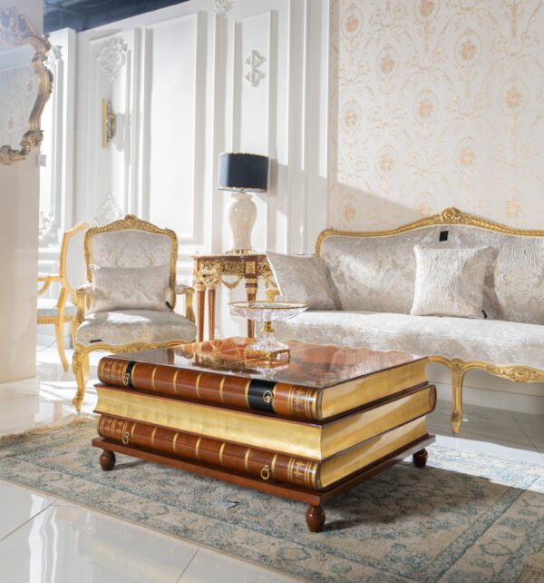 Classic Marbluxe Center Table - Image 2