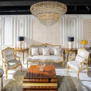 Royal Ivory Settee