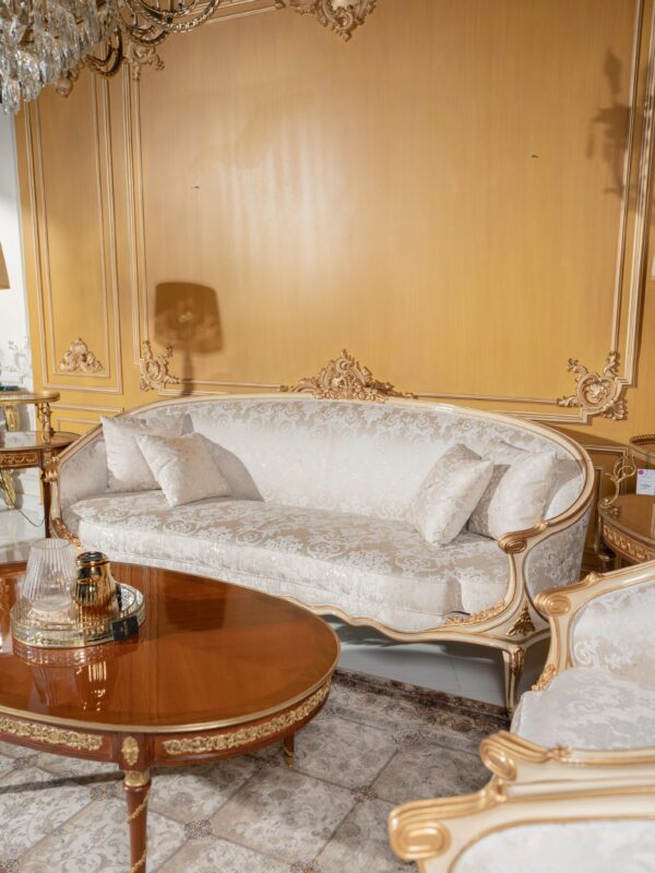 Ivory Epoque Settee
