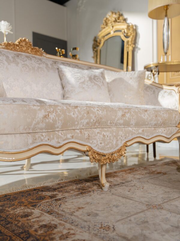 Ivory Epoque Settee - Image 2