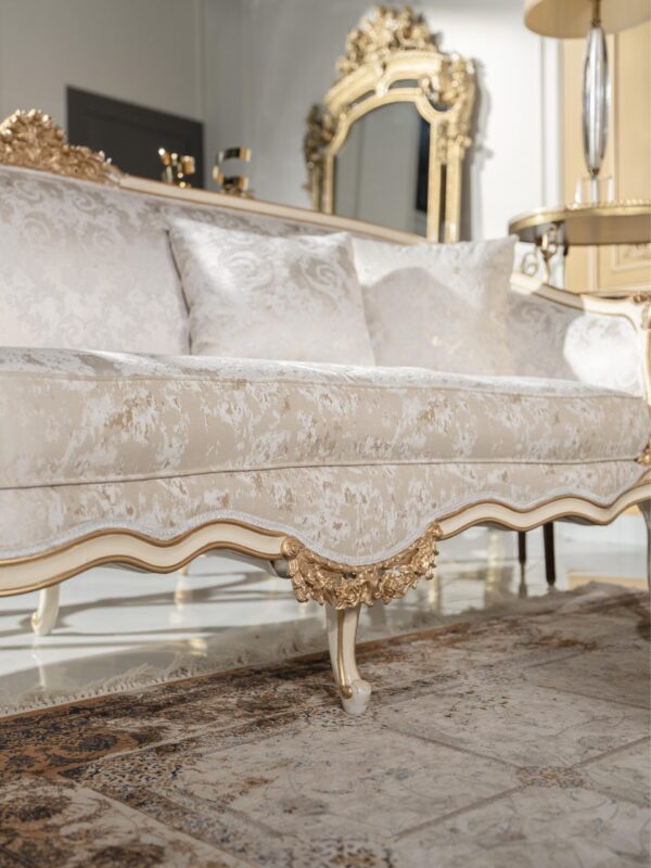 Vintage French Giltwood Seating Ensemble - Image 4
