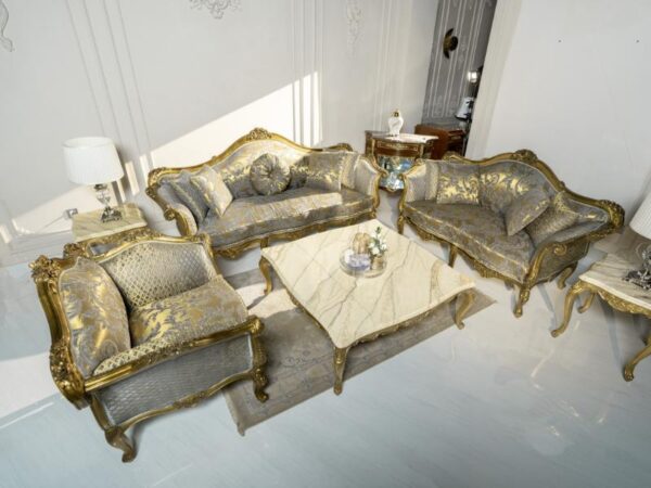 Monarch Rococo Living Room Ensemble