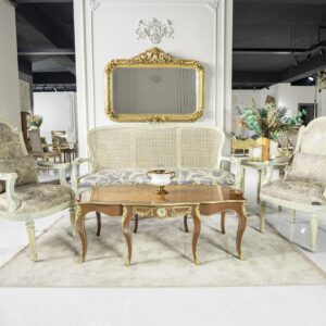 Aangan Cane Settee