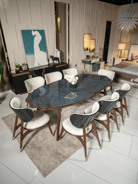 NoirStone Dining Set