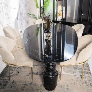 Obsidian Crest Dining table Set