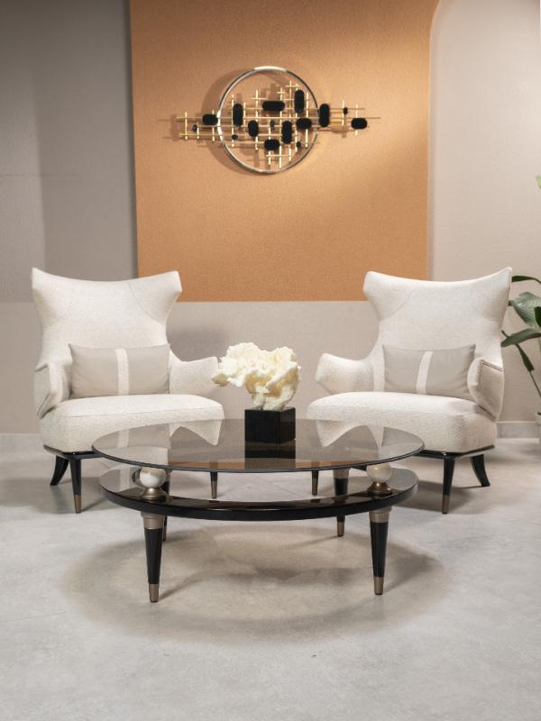 Silhouette Wingback Chairs
