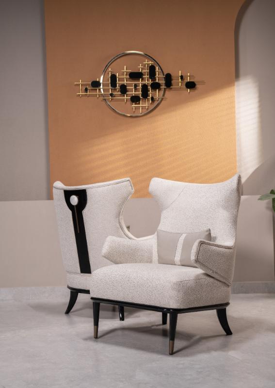 Silhouette Wingback Chairs - Image 4