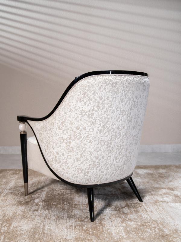 Twin Curvilinear Armchairs - Image 3