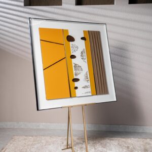 Mustard Tone Wall Art