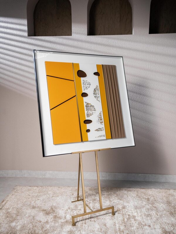 Mustard Tone Wall Art