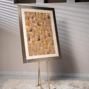 Golden Brown Abstract
