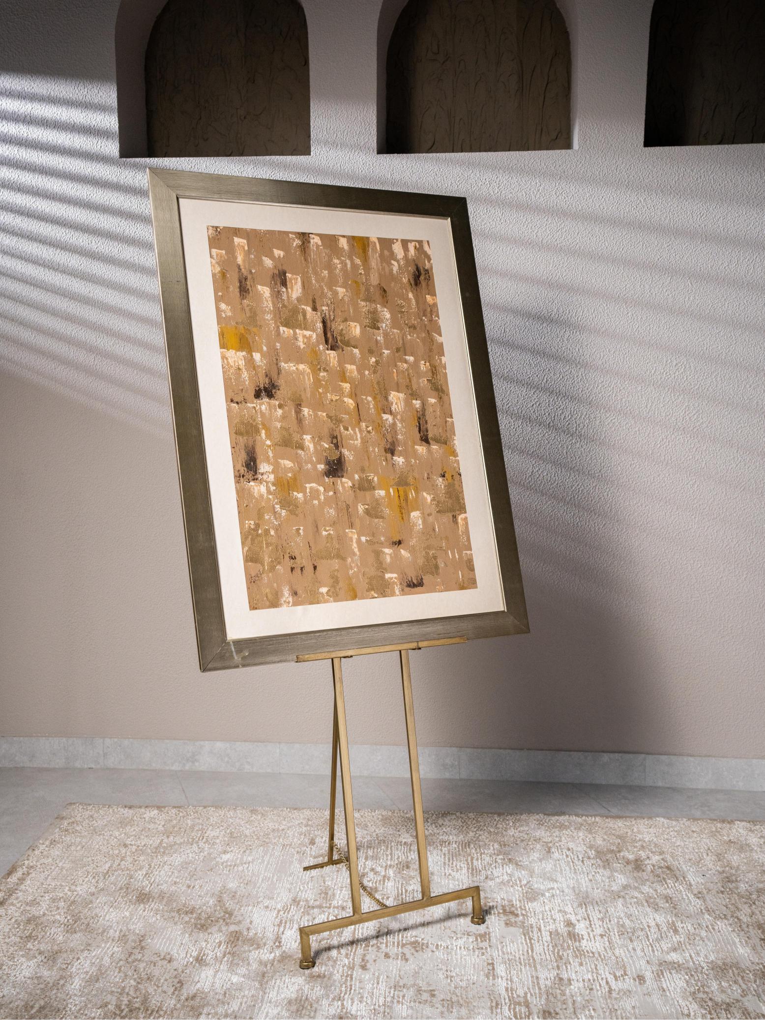 Golden Brown Abstract