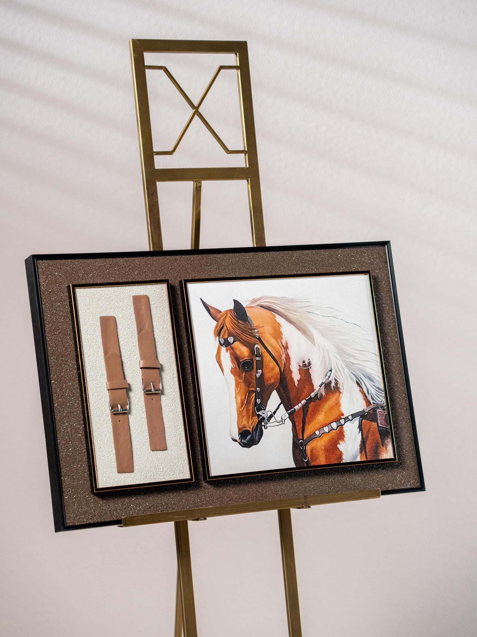 Horse Portrait Wall Frame