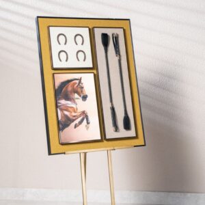 Equestrian Shadow Box Frame.