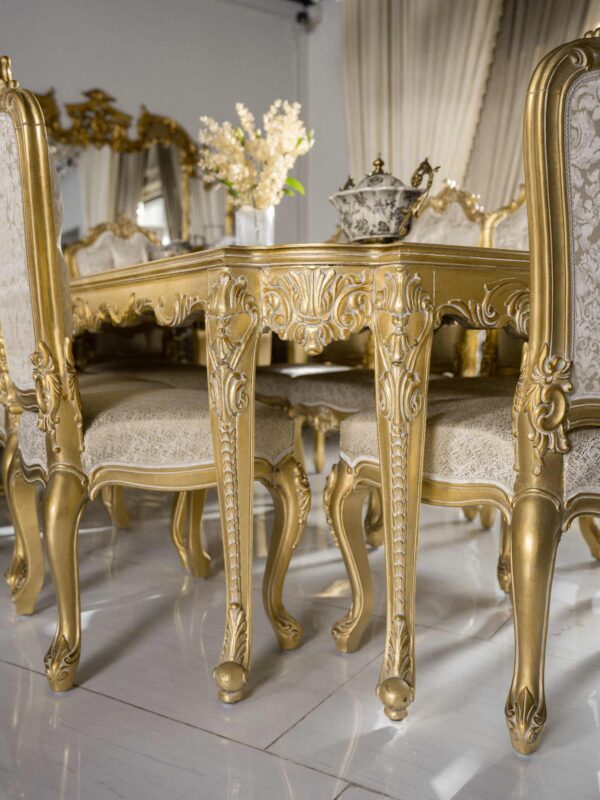 Gold Royale Dining Set - Image 7